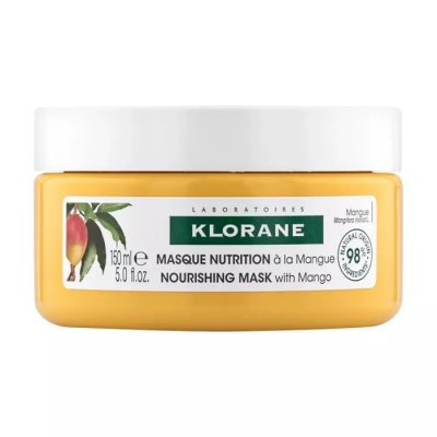 Купить klorane (клоран) маска для сухих и поврежденных волос с маслом манго, 150мл в Балахне