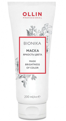 Купить ollin prof bionika (оллин) маска для окрашенных волос яркость цвета, 200мл в Балахне