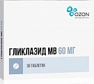 Купить гликлазид мв, таблетки с модифицированным высвобождением 60мг, 30 шт в Балахне