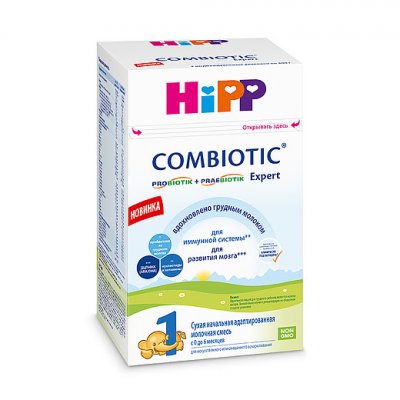 Купить hipp-1 (хипп-1) комбиотик эксперт, молочная смесь 600г в Балахне