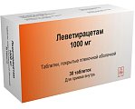 Купить леветирацетам, таблетки, покрытые пленочной оболочкой 1000мг, 30 шт в Балахне