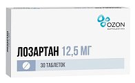 Купить лозартан, таблетки, покрытые пленочной оболочкой 12,5мг, 30 шт в Балахне