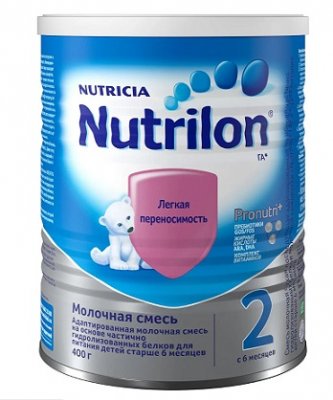 Купить nutrilon 2 (нутрилон) гипоаллергенный сухая смесь детская с 6 месяцев, 400г в Балахне