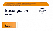 Купить бисопролол, таблетки, покрытые пленочной оболочкой 10мг, 30 шт в Балахне
