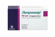 Купить липримар, таблетки, покрытые пленочной оболочкой 10мг, 30 шт в Балахне