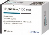 Купить йодбаланс, таблетки 100мкг, 100 шт в Балахне