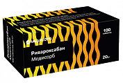 Купить ривароксабан медисорб, таблетки покрытые пленочной оболочкой 20 мг, 100 шт в Балахне