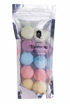 Fabrik Cosmetology (Фабрик косметик) шарики бурлящие маленькие для ванны rainbow balls 150 гр