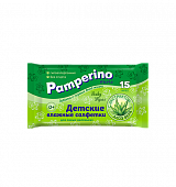 Купить pamperino (памперино) салфетки влажные детские мини, 15 шт в Балахне