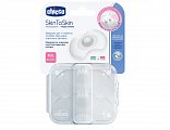 Chicco (Чикко) накладки для кормления защитные силиконовые размер M/L, 2 шт