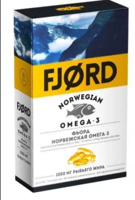 Купить фьорд (fjord) норвежская омега-3, капсулы 30 шт. бад в Балахне