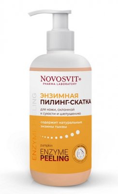 Купить novosvit (новосвит) пилинг-скатка энзимная для кожи, склонной к сухости и шелушению, 200мл в Балахне