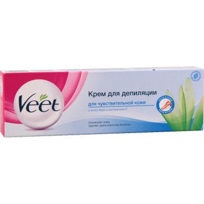 Купить veet (вит) крем для депиляции для чувствительной кожи, 100мл в Балахне