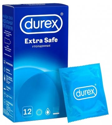 Купить durex (дюрекс) презервативы extra safe 12шт в Балахне