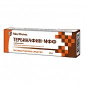 Купить тербинафин-мфф, крем для наружного применения 1%, 15г в Балахне
