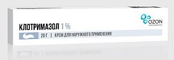 Купить клотримазол, крем для наружного применения 1%, 20г в Балахне