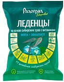 Купить радоград леденцы на основе сибирских трав с витаминами со вкусом мята-эвкалипт, леденцы массой 3,2 г 15 шт. бад в Балахне