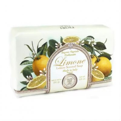 Купить фьери дея (fiori dea) мыло кусковое лимон 250 г, 1шт в Балахне