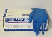 Купить перчатки dermagrip high risk powder free, повышенной прочности размер s 25 пар синие в Балахне