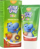 Купить little love (литтл лав) зубная паста детская сладкая клубника 2+, 62 гр в Балахне