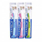 Купить curaprox (курапрокс) зубная щетка детская с гуммированной ручкой curaprox curakid 4260, 1 шт в Балахне