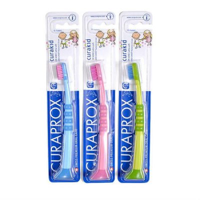 Купить curaprox (курапрокс) зубная щетка детская с гуммированной ручкой curaprox curakid 4260, 1 шт в Балахне