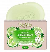 Купить biomio (биомио) bio-soap aromatherapy мыло натуральное зеленый чай и эфирное масло бергамота 90 гр в Балахне
