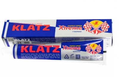 Купить klatz (клатц) зубная паста xtreme energy drink гуарана, 75мл в Балахне