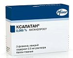 Купить ксалатан, капли глазные 0,005%, флакон-капельница 2,5мл в упаковке 3 шт в Балахне