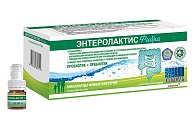 Купить энтеролактис фибра, сироп 10мл флаконы 12 шт+капсула с порошком в крышках флаконов бад в Балахне
