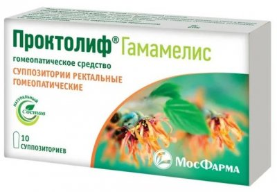 Купить проктолиф гамамелис, суппозитории ректальные гомеопатические, 10 шт в Балахне