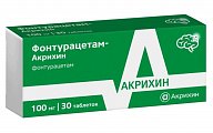 Купить фонтурацетам-акрихин, таблетки 100мг, 30 шт в Балахне