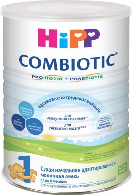 Купить хипп-1 комбиотик, мол. смесь 800г (хипп, германия) в Балахне
