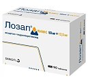 Купить лозап плюс, таблетки, покрытые оболочкой 12,5мг+50мг, 90 шт в Балахне