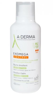 Купить a-derma exomega control (а-дерма) бальзам смягчающий для лица и тела, 400мл в Балахне