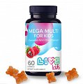 Купить livs (ливс) комплекс мега мультивитамин для детей, пастилки жевательные малина 60шт бад в Балахне