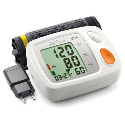 Купить тонометр автоматический little doctor (литл доктор) ld-30, с адаптером, индикатором аритмии и большим дисплеем в Балахне