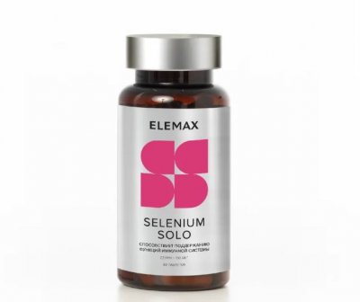 Купить elemax selenium solo (элемакс селен соло) таблетки, 60 шт бад в Балахне