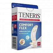 Купить пластырь teneris comfort (тенерис) бактерицидный полимерная основа, 20 шт в Балахне