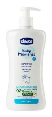 Купить chicco baby moments (чикко) шампунь без слез для новорожденных, 500мл в Балахне