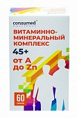 Купить витаминно-минеральный комплекс 45+ от а до zn консумед (consumed), таблетки 750мг, 60 шт бад в Балахне