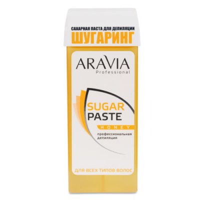 Купить aravia (аравиа) паста сахарная для депиляции очень мягкой консистенции медовая картридж 150г в Балахне