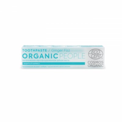 Купить organic people (органик) зубная паста имбирная шипучка 85 г в Балахне