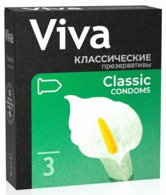 Купить презервативы вива классич. №3 (карекс индастриз, китай) в Балахне