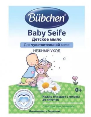Купить bubchen (бюбхен) мыло детское, 125г в Балахне