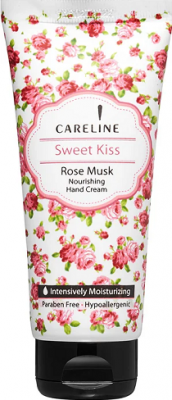 Купить карелин (careline) крем для рук с ароматом розы сладкий поцелуй, 100мл в Балахне