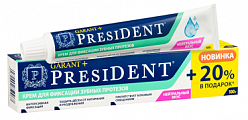 ПрезиДЕНТ (PresiDENT) крем для фиксации зубных протезов Garant+ нейтральный вкус, 100г
