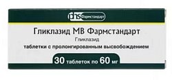 Купить гликлазид мв-фармстандарт, таблетки с пролонгированным высвобождением 60мг, 30 шт в Балахне