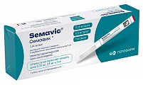 Купить семавик, раствор для подкожного введения 0,25/0,5/1 мг/доза, шприц-ручка 3мл в комплекте с иглами - 9шт в Балахне