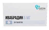 Купить ивабрадин, таблетки, покрытеы пленочной оболочкой, 5мг, 28 шт в Балахне